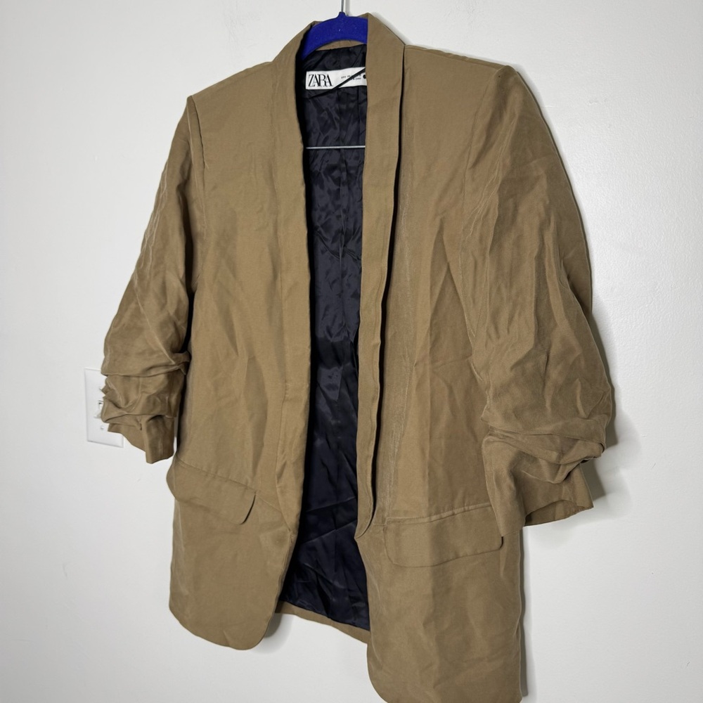 Zara rolled up sleeves blazer - Picture 5 of 9